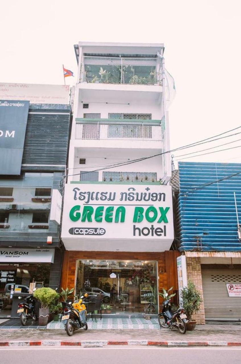 Green Box Capsule Hostel & Hotel ビエンチャン エクステリア 写真